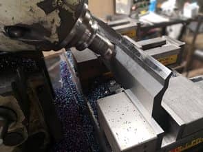 Finish Milling of Top Tool Bevel