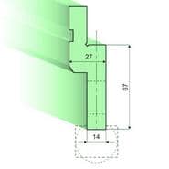 Holder for radius-tools and radius-tools R 7mm-50mm