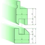 Joggle(Z) tool holder and flattening insert