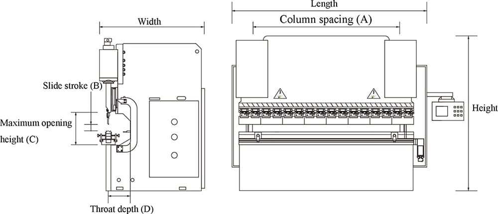 Electro-hydraulic Press Brake